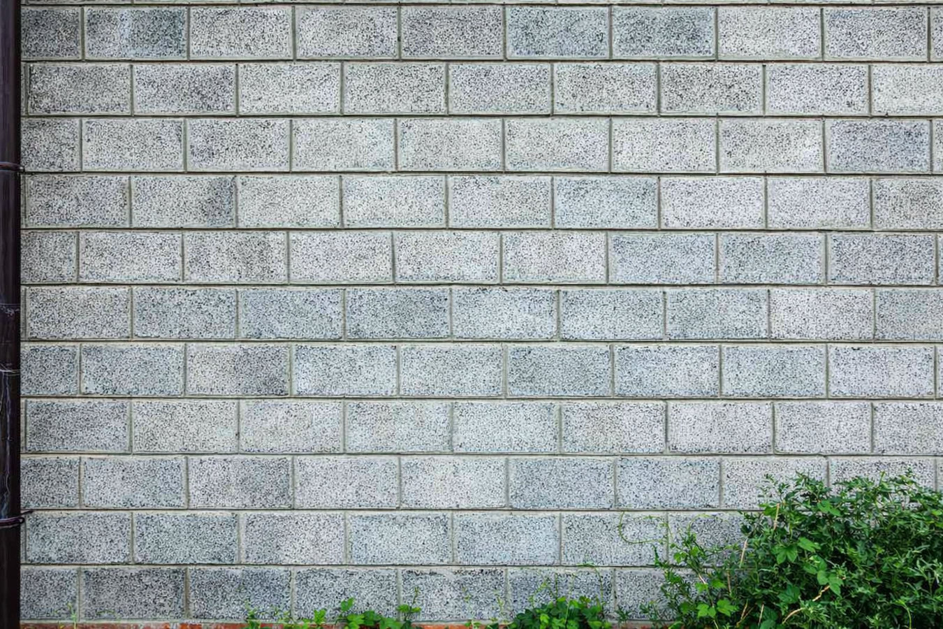 Concrete block walls